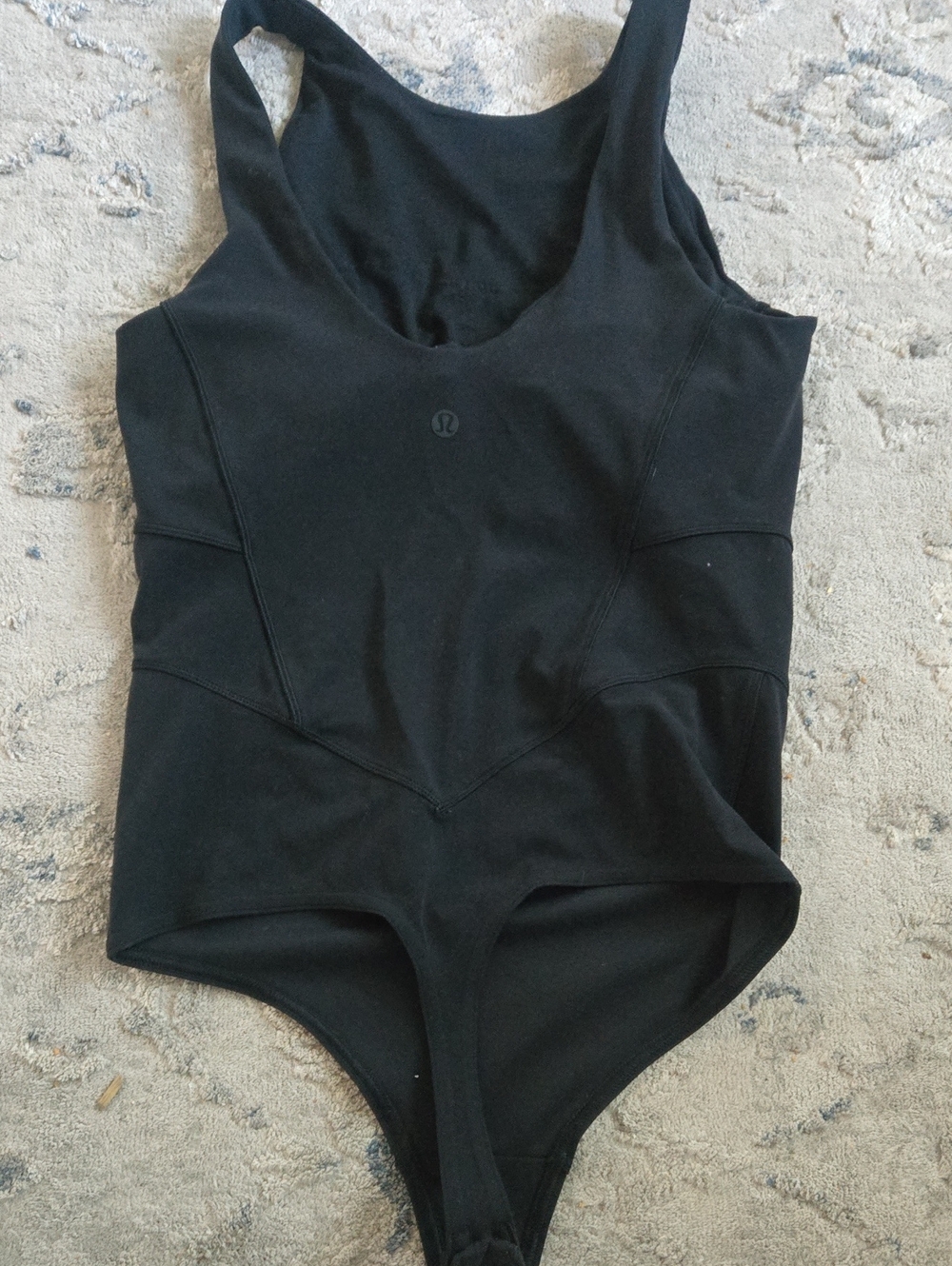 lululemon athletica Black Womans Body Suit